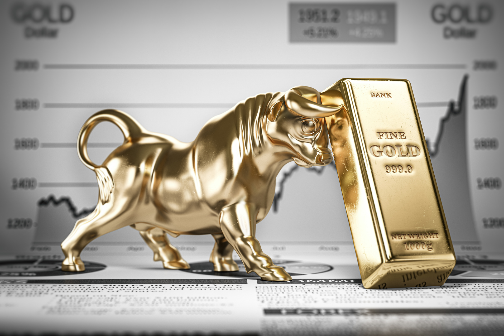 Gold Tops 4,000 as Investors Flock to Safety; Focus Turns to FOMC Minutes